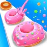 甜甜圈堆栈跑酷竞赛3D