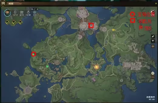 塔瑞斯世界杰克船長的寶箱在哪里