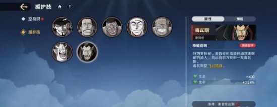 航海王壯志雄心援護(hù)技角色選哪個(gè)好