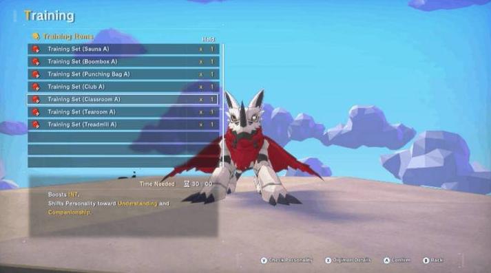 數(shù)碼寶貝物語(yǔ)時(shí)空異客天賦等級(jí)怎么提升