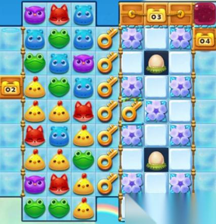 開心消消樂 1554關(guān)通關(guān)攻略