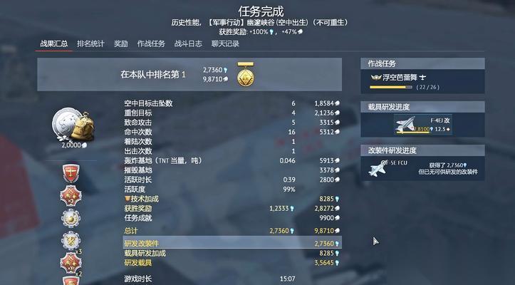 戰(zhàn)爭雷霆中F15E的正確打法是什么