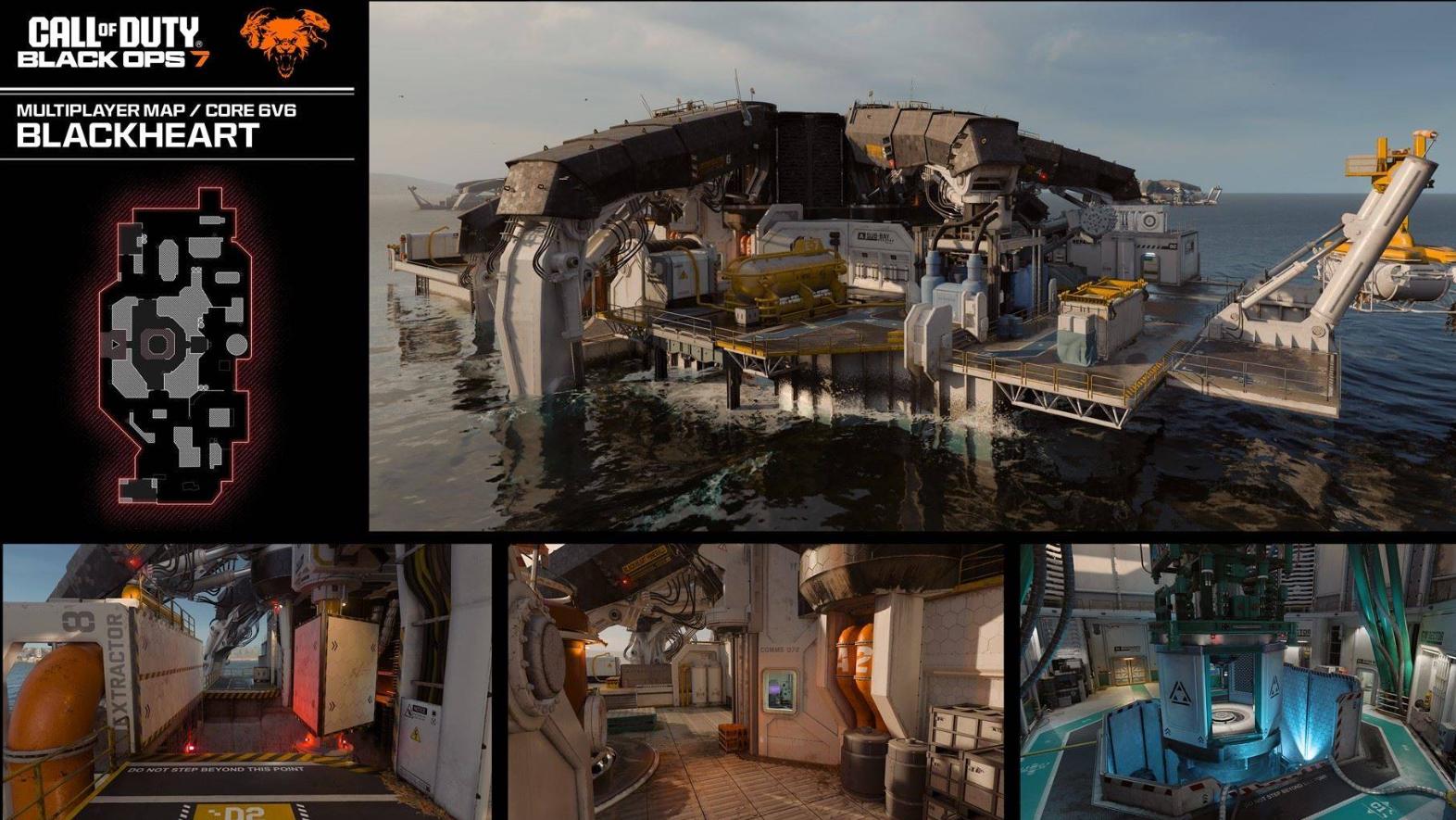 使命召喚黑色行動7黑心地圖點(diǎn)位